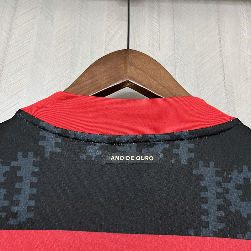 Camisa I Flamengo | 21/22 Torcedor Adidas - Vermelha e Preta