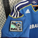 Camisa II LA Galaxy Retrô | 11/12 Adidas - Azul