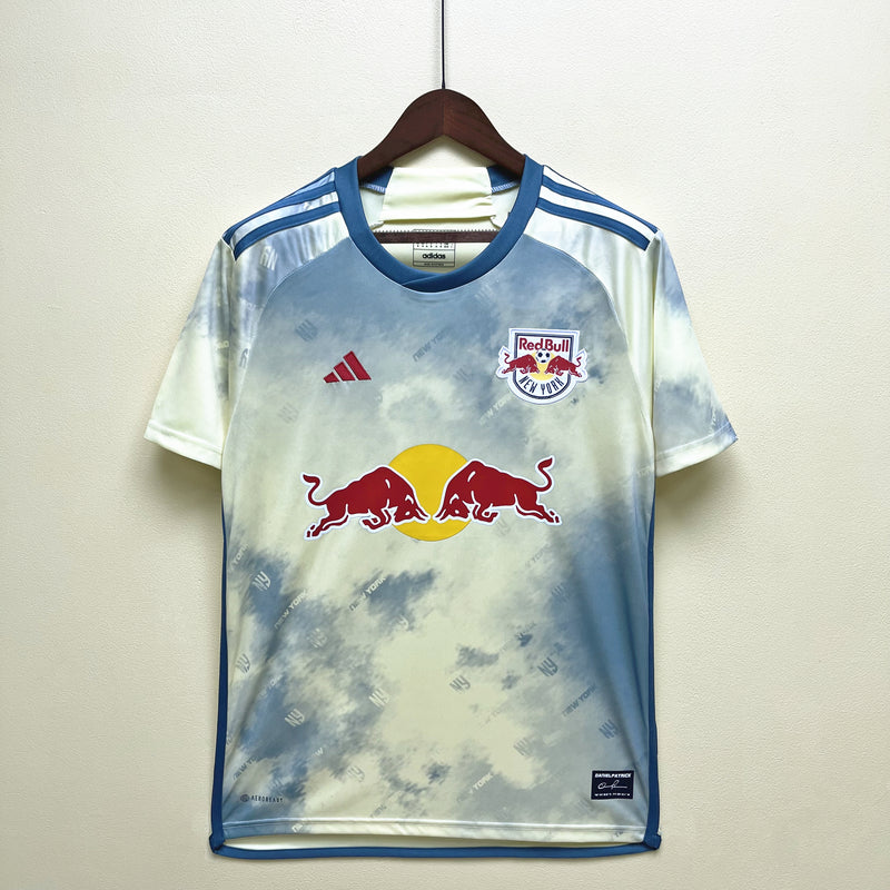 Camisa I NY Red Bulls | 23/24 Torcedor Adidas - Amarela e Azul