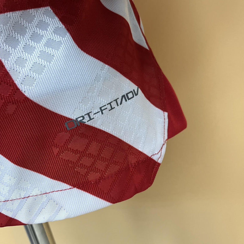 Camisa I Atlético de Madrid | 22/23 Modelo Jogador Nike - Vermelha e Branca