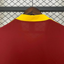 Camisa I Roma Retrô | 91/92 Adidas - Vermelha e Amarela