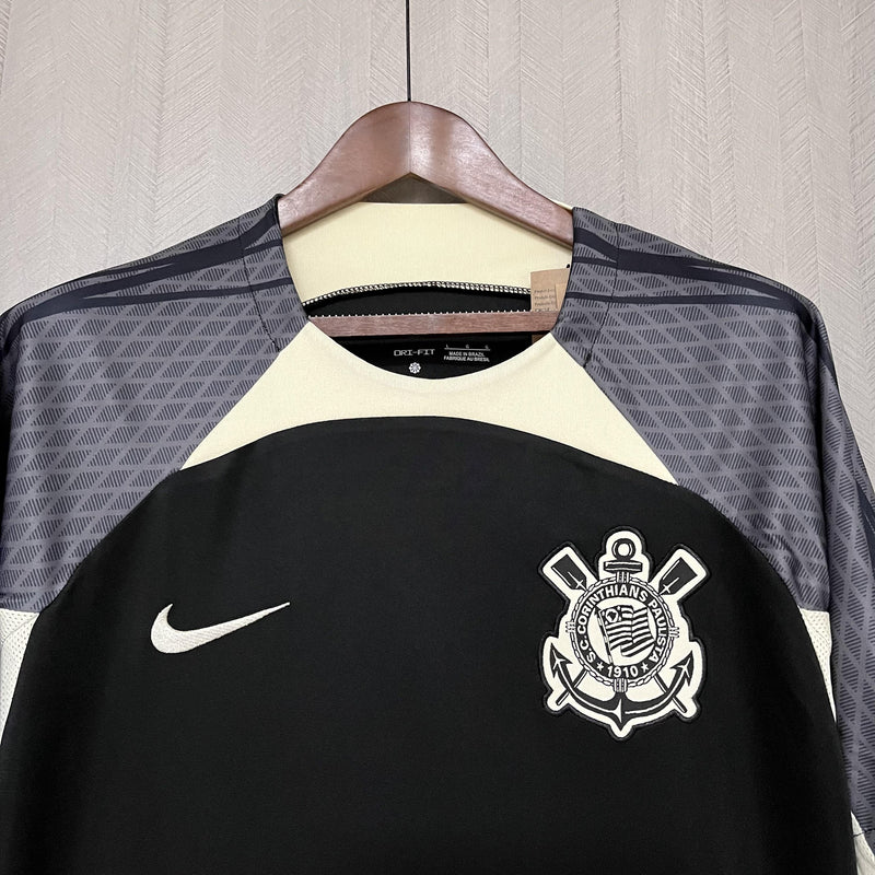 Camisa de Treino Corinthians | 24/25 Torcedor Nike - Preta