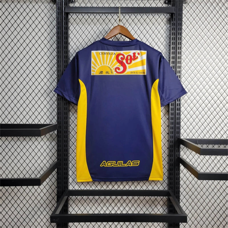 Camisa II América do México | 00/01 Torcedor Nike - Azul e Amarela