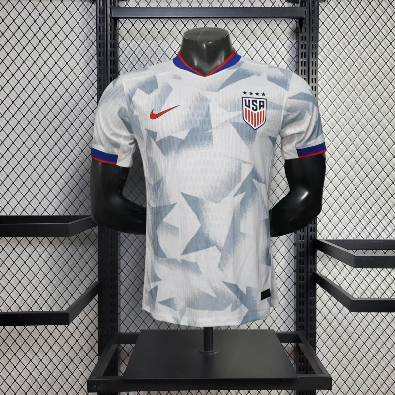 Camisa I Estados Unidos | 2025 Modelo Jogador Nike - Branca