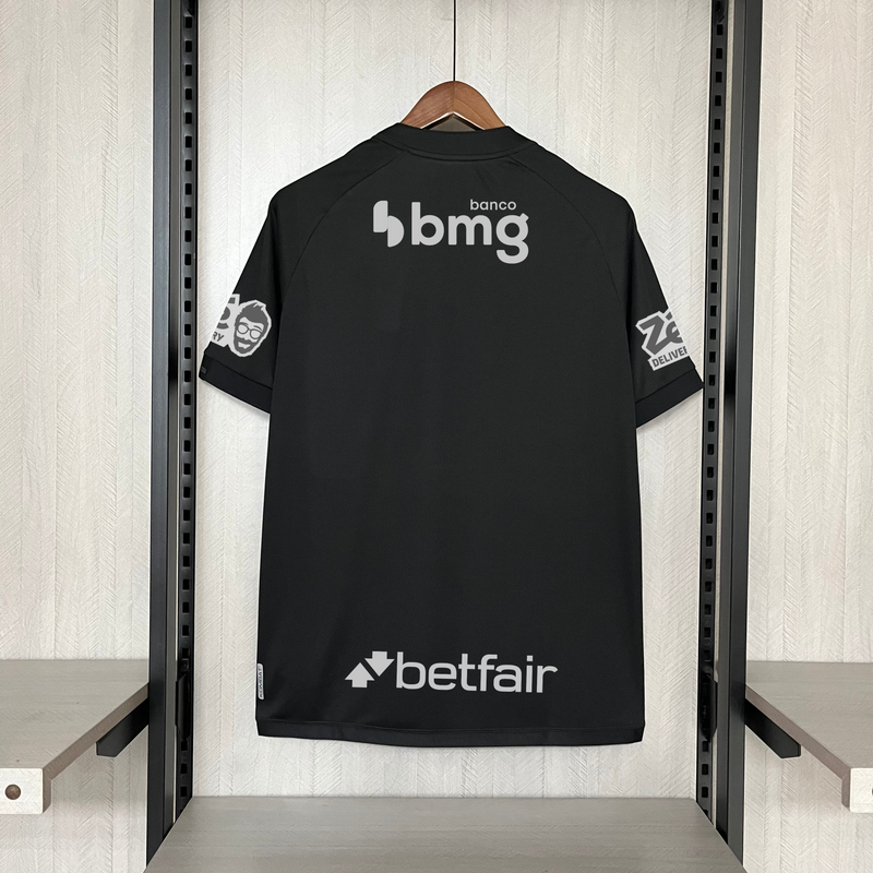 Camisa III Vasco | 24/25 Torcedor Kappa - Preta (Patrocinios)