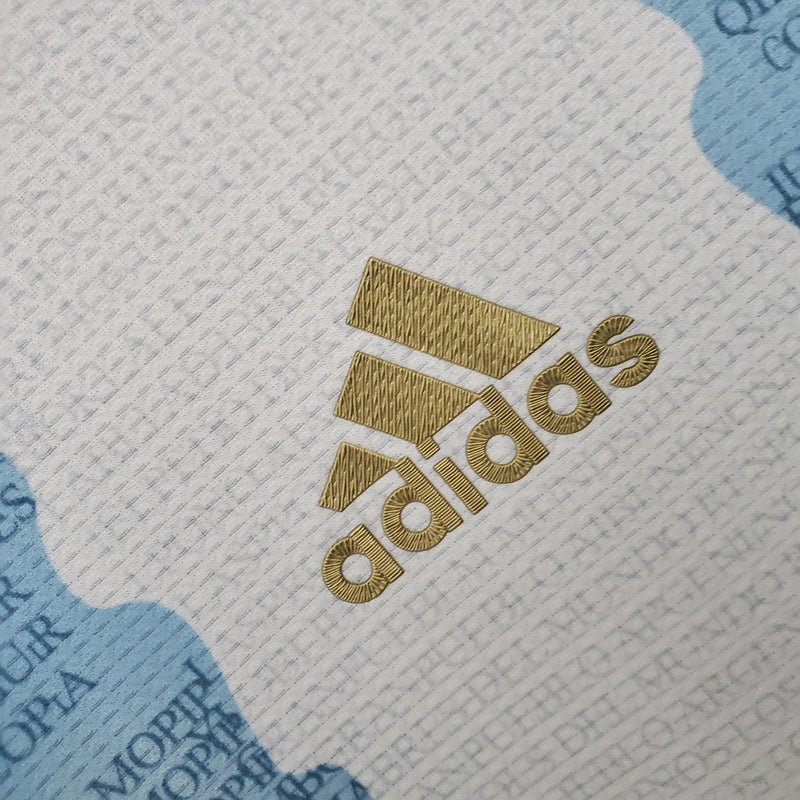 Camisa Comemorativa Argentina | 2021 Torcedor Adidas - Azul e Branca