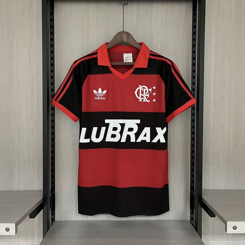 Camisa I Flamengo Retrô | 1987 Torcedor Adidas - Vermelha e Preta