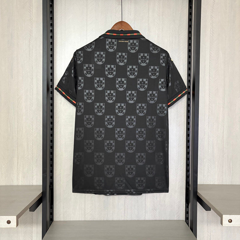 Camisa Pantera Negra Portugal | 2026 Torcedor Puma - Preta