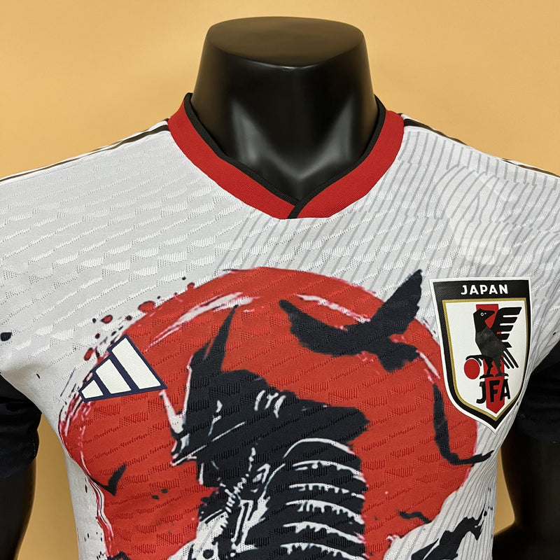 Camisa Samurai Japão | 23/24 Modelo Jogador Adidas - Branca