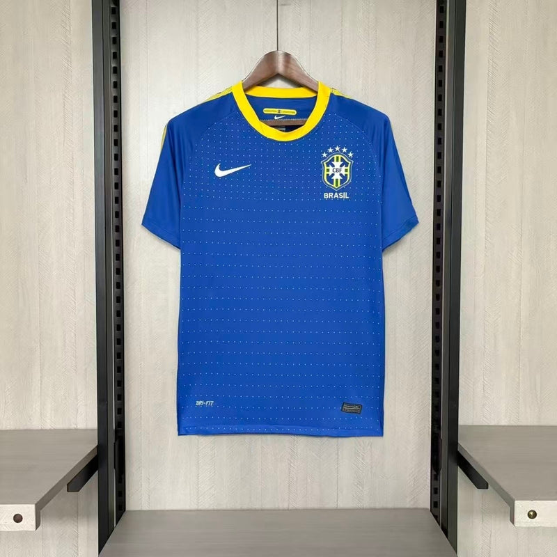Camisa II Brasil Retrô | 2010 Nike - Azul e Amarela