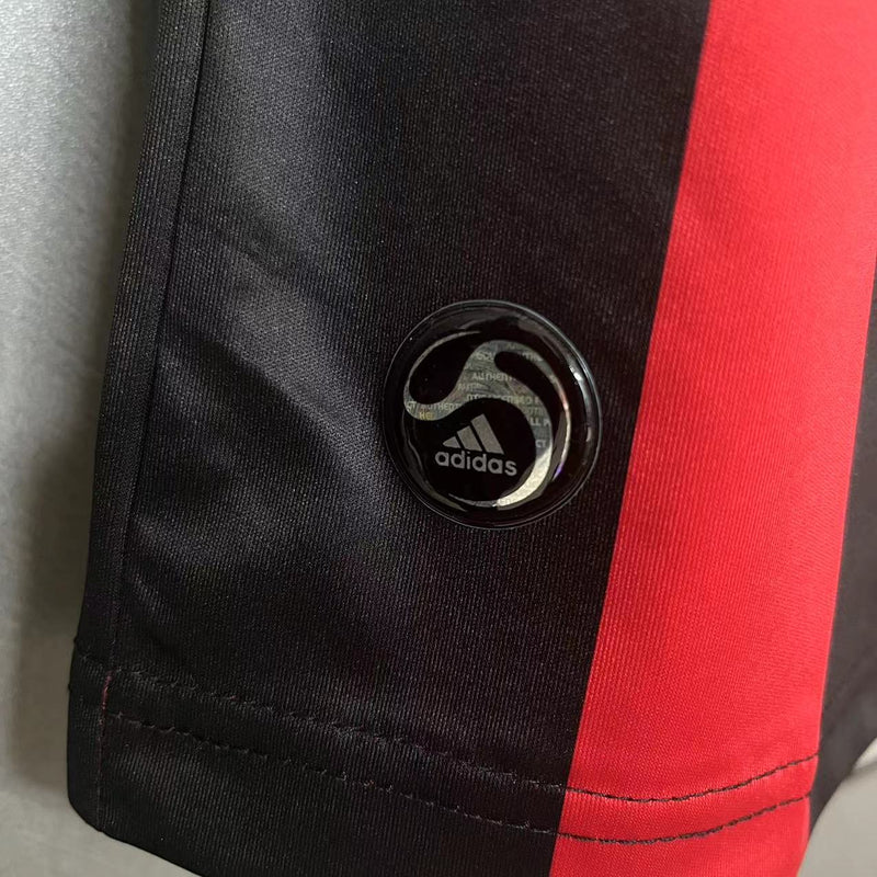Camisa I Milan Retrô | 08/09 Adidas - Vermelha e Preta
