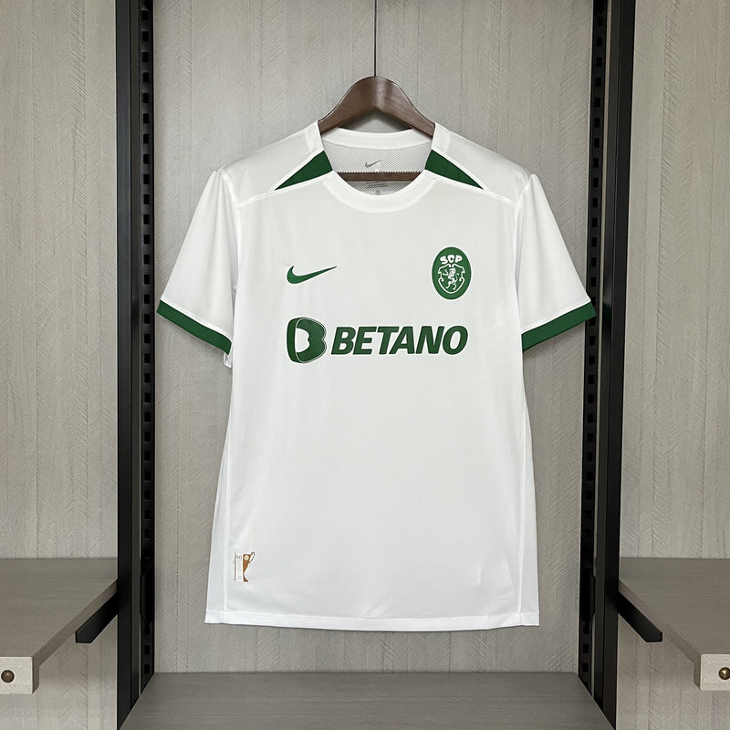 Camisa Edição Comemorativa Sporting | 24/25 Torcedor Nike - Branca e Verde