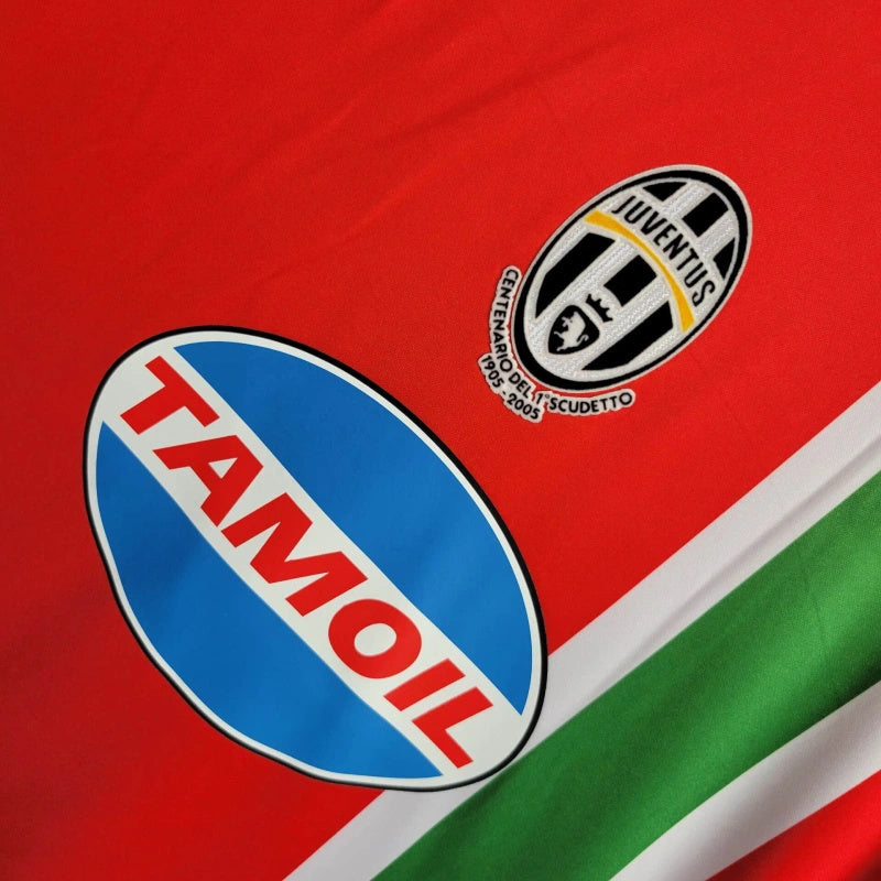 Camisa II Juventus Retrô | 05/06 Nike - Vermelha
