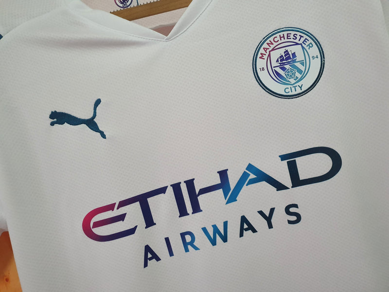 Camisa II Manchester City | 21/22 Torcedor Puma - Branca