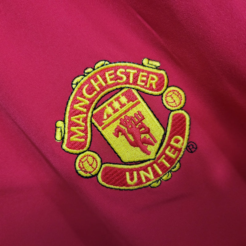 Camisa I Manchester United Retrô | 02/04 Nike - Vermelha - Manga Longa