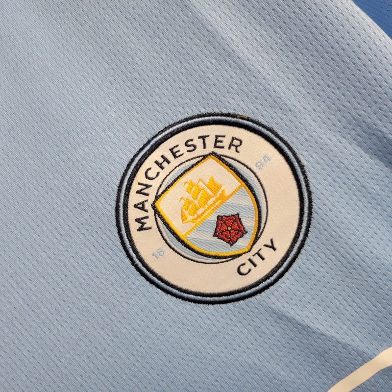 Camisa I Manchester City | 24/25 Torcedor Puma - Azul - Feminina