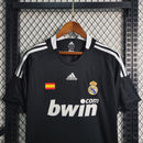 Camisa II Real Madrid Retrô | 08/09 Adidas - Preta