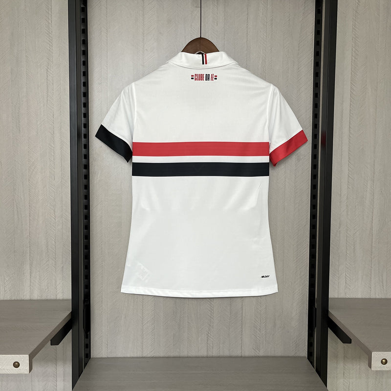 Camisa I São Paulo | 24/25 Torcedor New Balance - Feminina - Branca