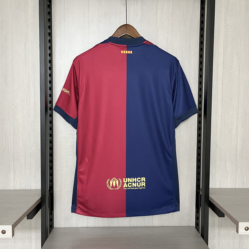 Camisa I Barcelona | 24/25 Torcedor Nike - Azul e Vermelha