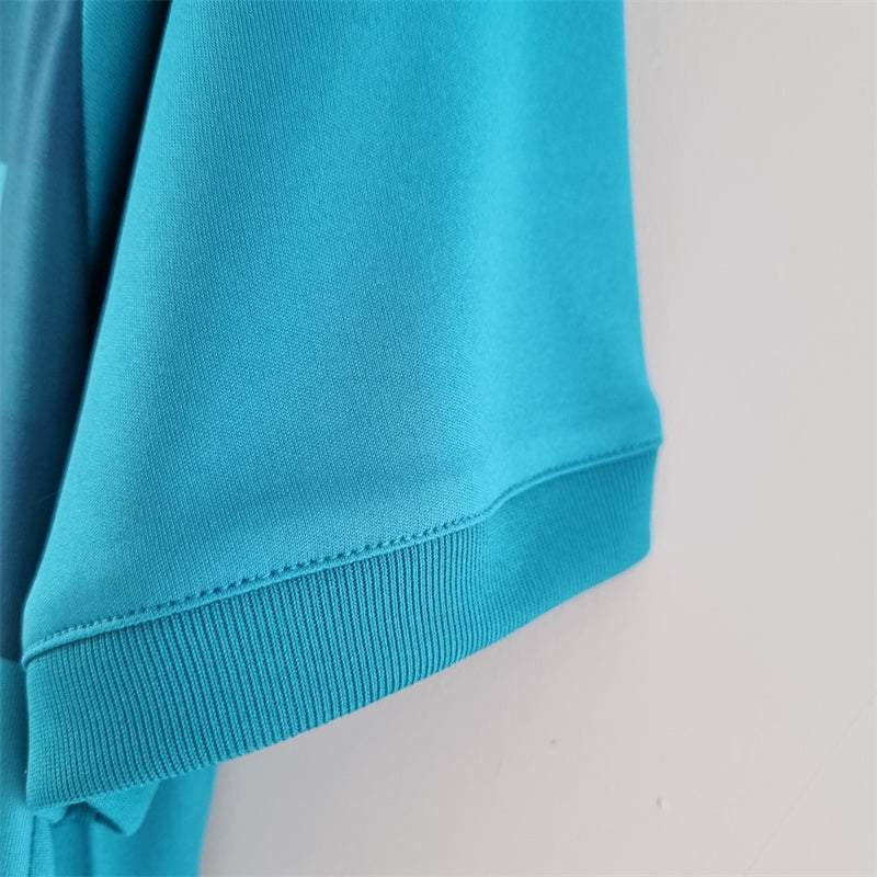 Camisa III Real Madrid Retrô | 17/18 Torcedor Adidas - Azul