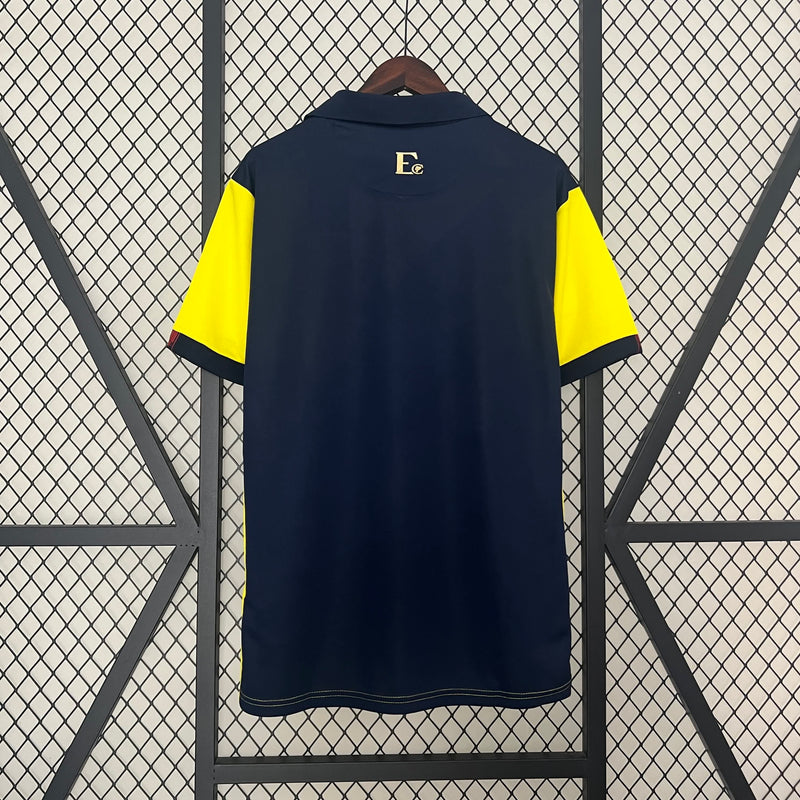 Camisa I Equador | 2024 Torcedor Marathon - Amarela e Azul