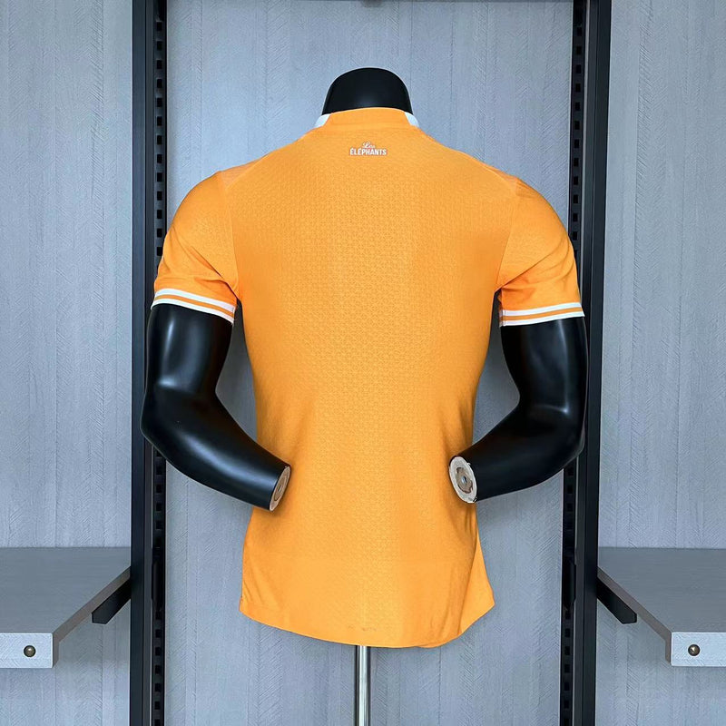 Camisa I Costa do Marfim | 23/24 Modelo Jogador Puma - Laranja