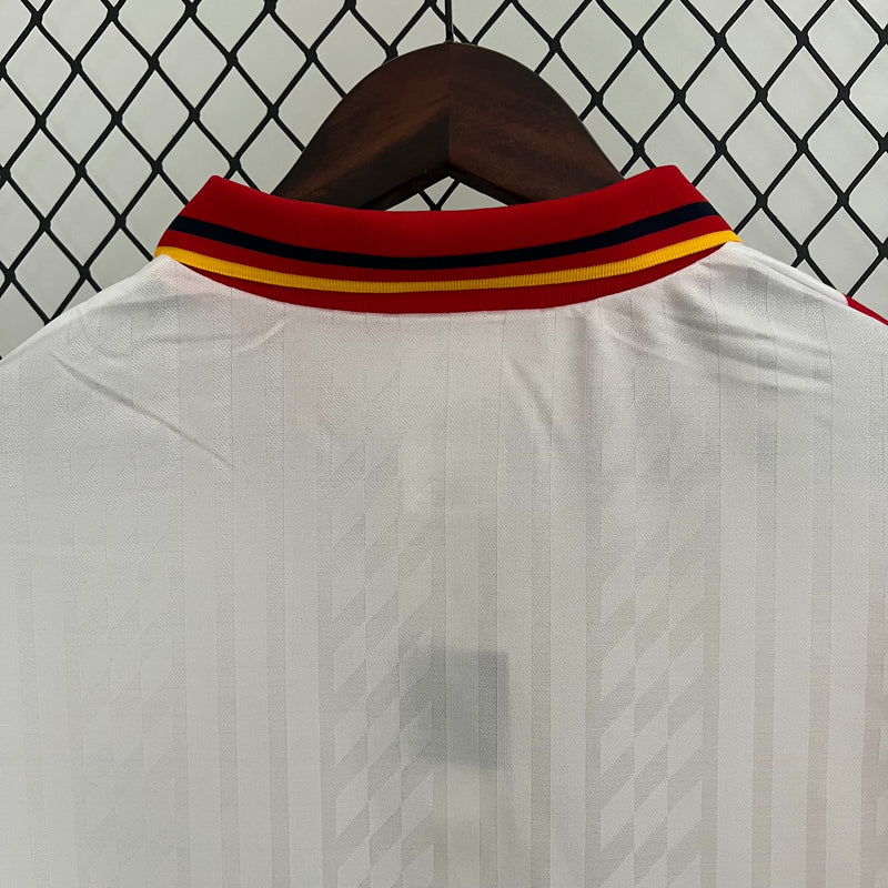 Camisa II Espanha Retrô | 1994 Adidas - Branca e Vermelha