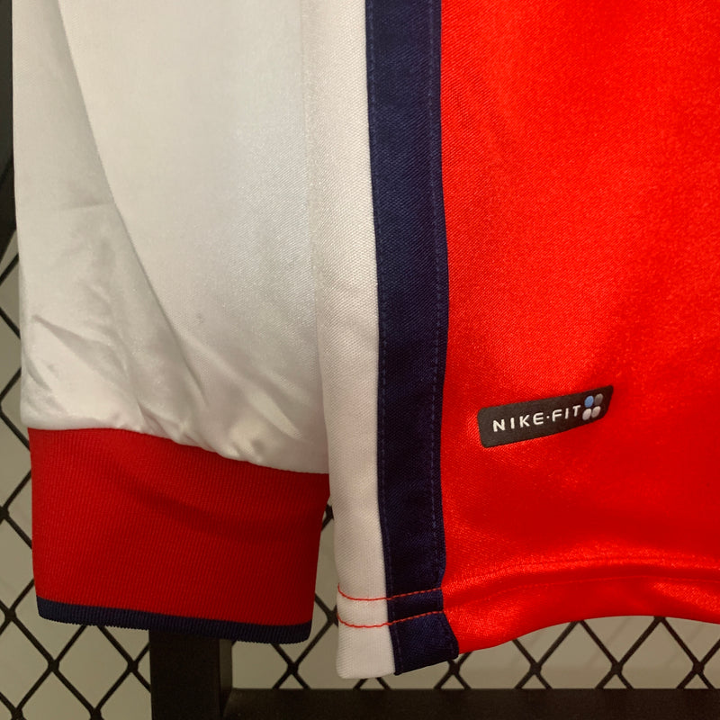 Camisa I Arsenal Retrô | 98/99 Nike - Vermelha e Branca - Manga Longa