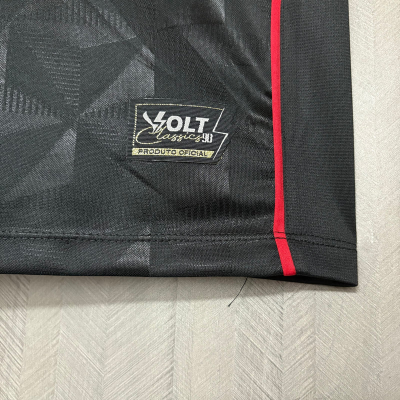 Camisa III Vitoria | 25/26 Torcedor Volt - Preta e Vermelha