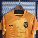 Camisa I Holanda | 2022 Torcedor Nike - Dourada