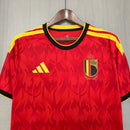 Camisa I Bélgica | 2026 Torcedor Adidas - Vermelha
