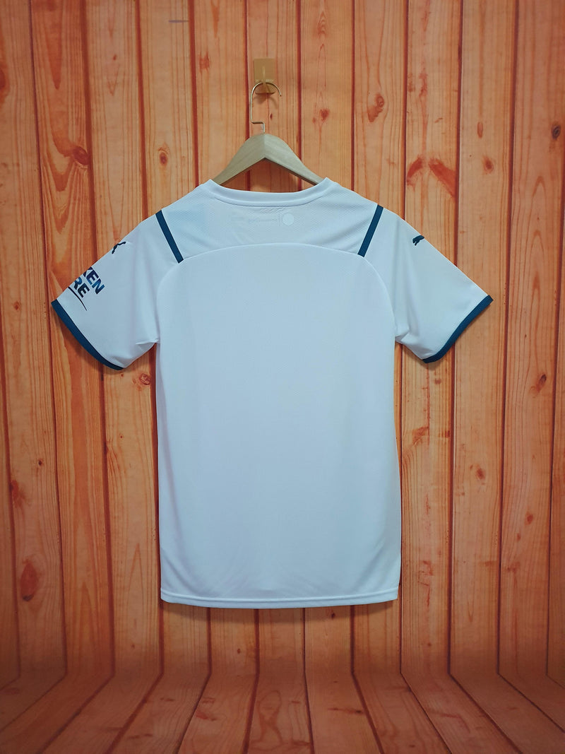 Camisa II Manchester City | 21/22 Torcedor Puma - Branca