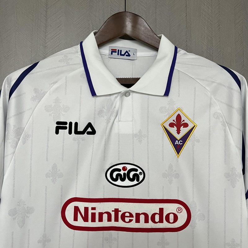 Camisa II Fiorentina Retrô | 97/98 Torcedor Fila - Branca