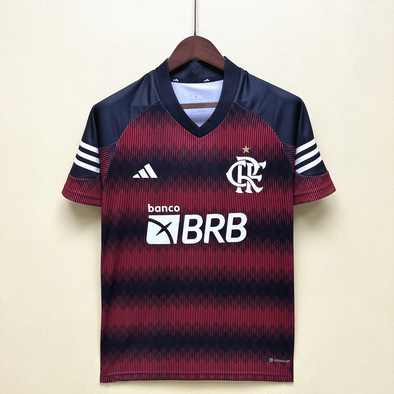 Camisa Edição Especial Flamengo | 23/24 Torcedor Adidas - Vermelha e Preta
