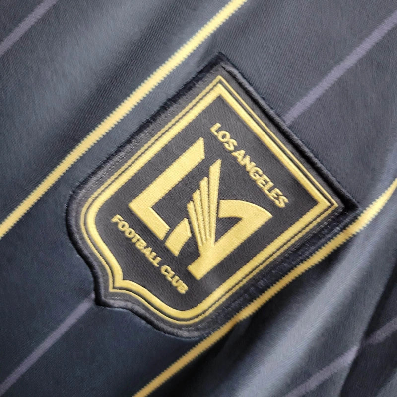 Camisa I Los Angeles FC | 24/25 Torcedor Adidas - Preta e dourada