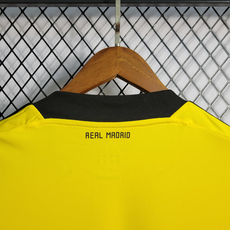 Camisa Goleiro Real Madrid Retrô | 11/12 Adidas - Amarela