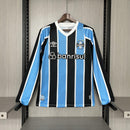 Camisa I Grêmio | 24/25 Torcedor Umbro - Azul e Preta - Manga Longa