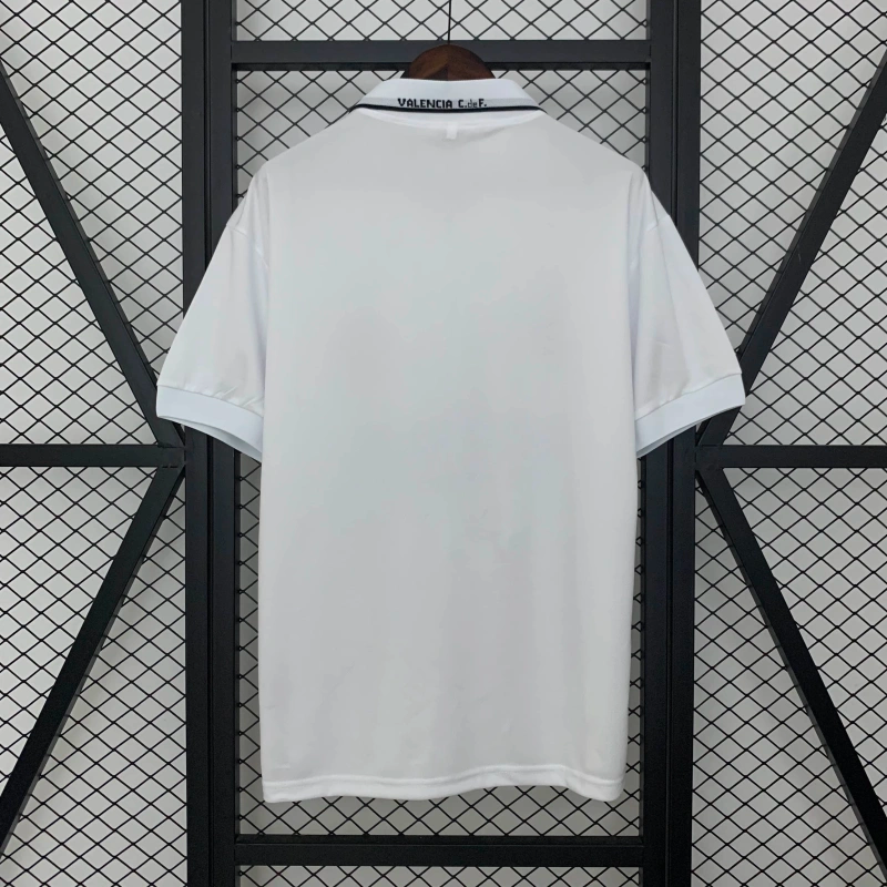 Camisa I Valencia Retrô | 96/97 Luanvi - Branca