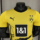 Camisa I Borussia Dortmund | 23/24 Modelo Jogador Puma - Amarela e Preta