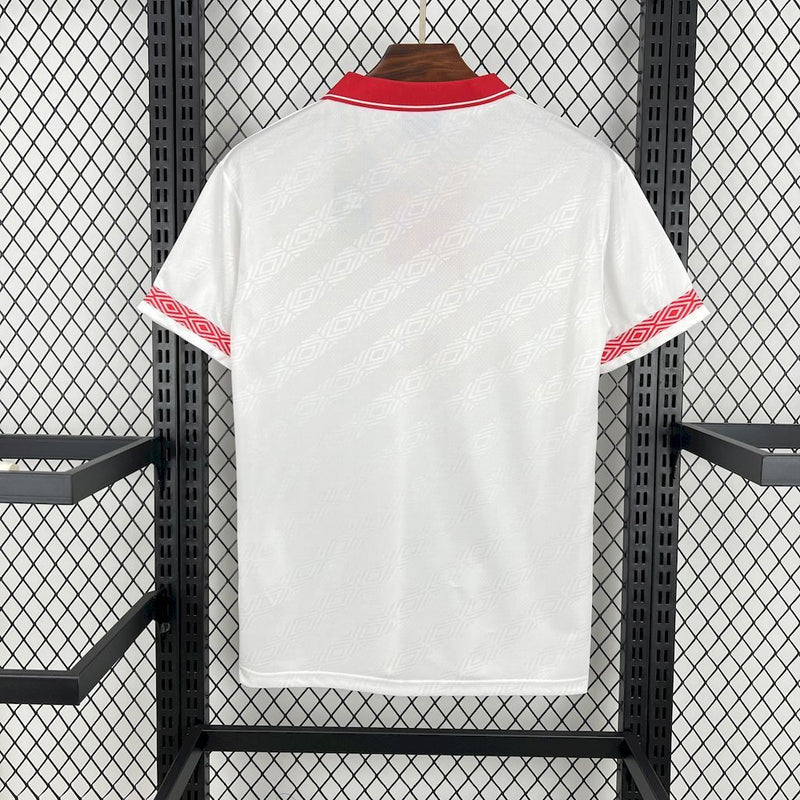 Camisa I Sevilla Retrô | 94/96 Umbro - Branca e Vermelha