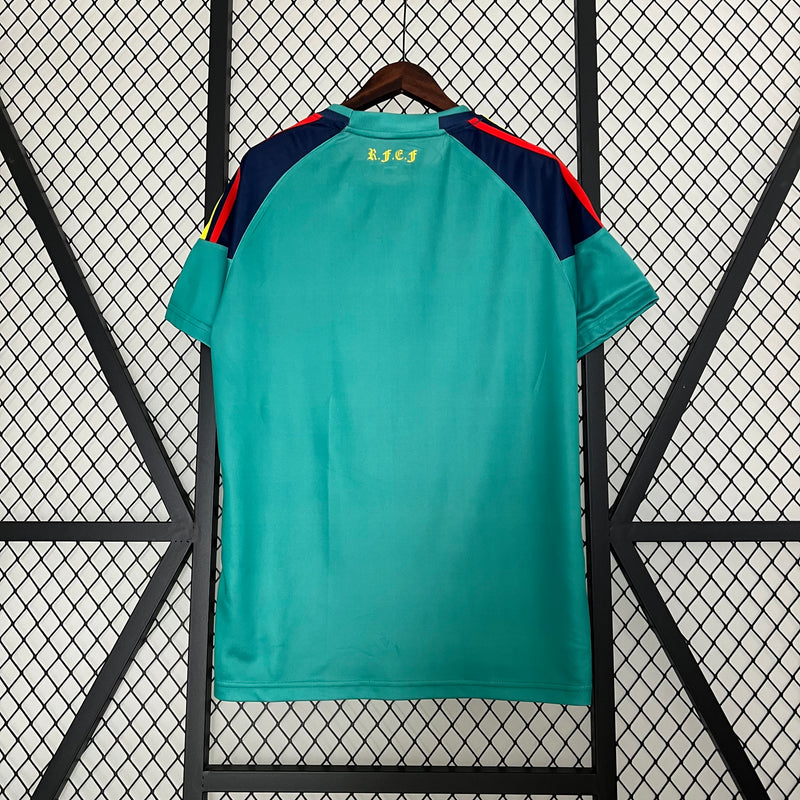 Camisa Goleiro Espanha Retrô | 2010 Adidas - Verde e Azul