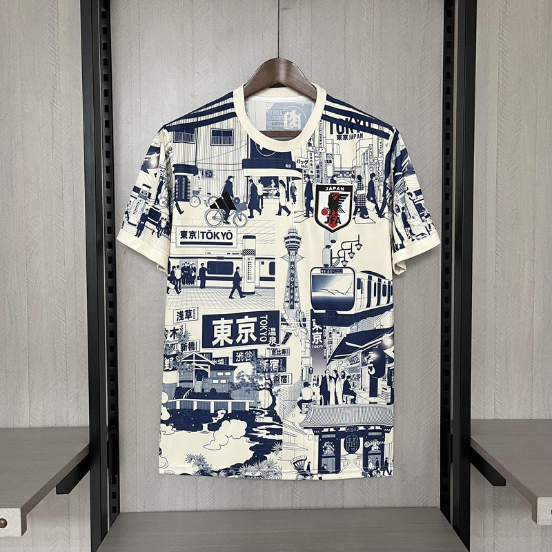 Camisa Edição Especial Japão | 24/25 Torcedor Adidas - Creme