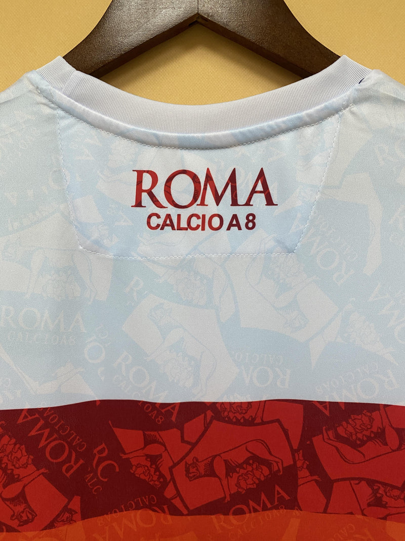 Camisa Goleiro Roma | 22/23 Torcedor Ezeta - Branca e Vermelha