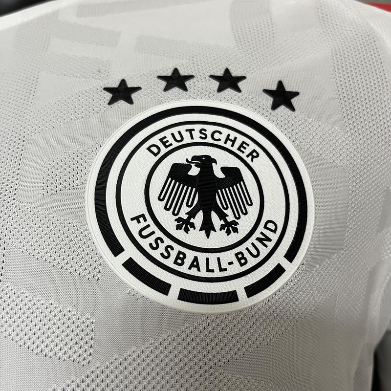 Camisa I Alemanha | 24/25  Modelo Jogador Adidas - Branca