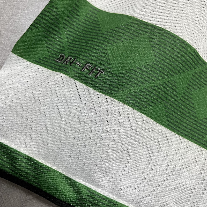 Camisa I Celtic Retrô | 10/12 Torcedor Nike - Branca e Verde