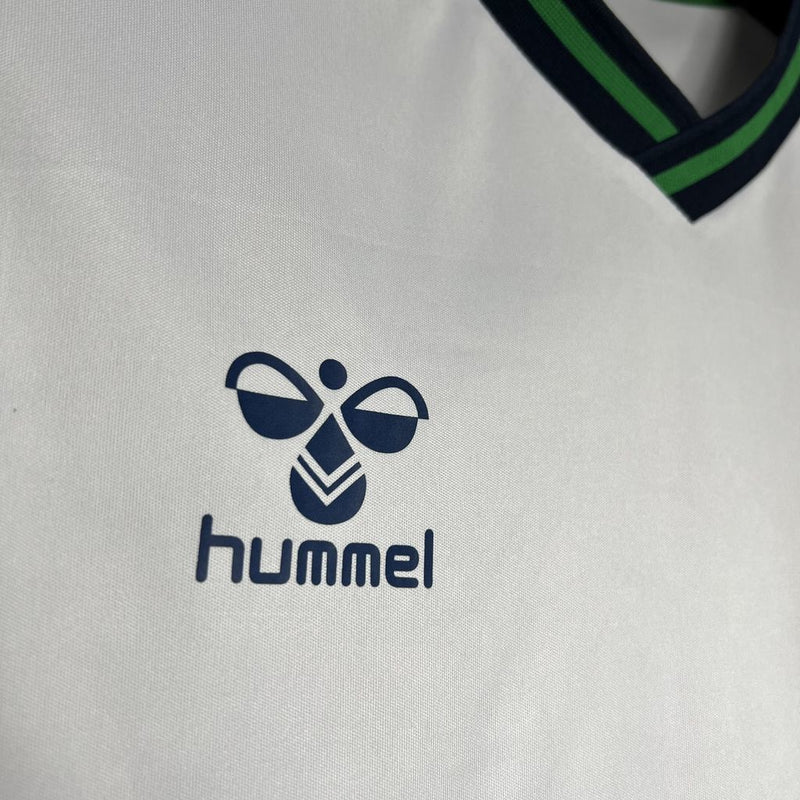 Camisa II Sunderland | 24/25 Torcedor Hummel - Branca Verde e Azul