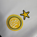 Camisa II Inter de Milão Retrô | 90/91 Uhlsport - Branca Azul e Preta