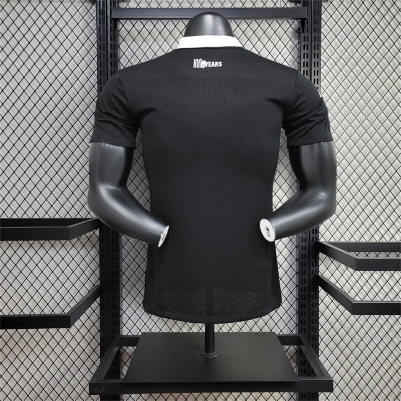 Camisa Edição Especial 100 anos Monaco | 24/25 Modelo Jogador Kappa - Preta