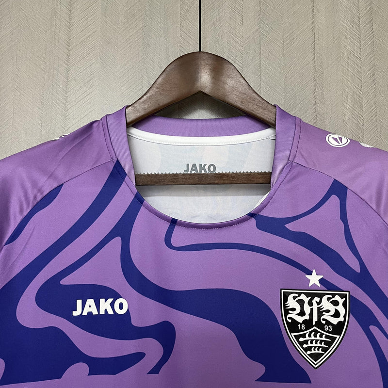 Camisa Goleiro Stuttgart | 23/24 Torcedor Jako - Roxa