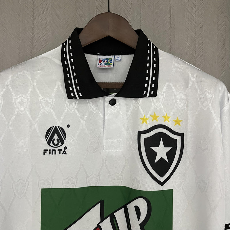 Camisa II Botafogo Retrô | 1995 Torcedor Finta - Branca